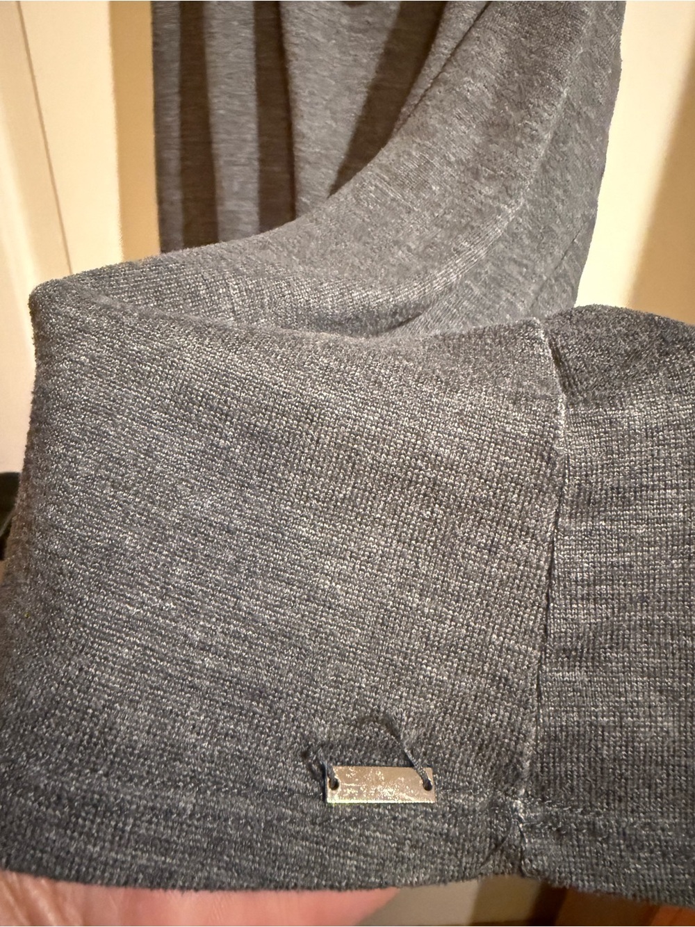Tahari Charcoal Racerback Tank Top - Picture 5 of 15